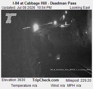 I-84 at Cabbage Hill - Deadman Pass