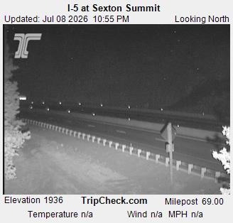 I-5 at Sexton Summit