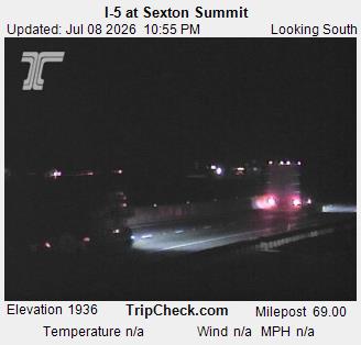 I-5 at Sexton Summit