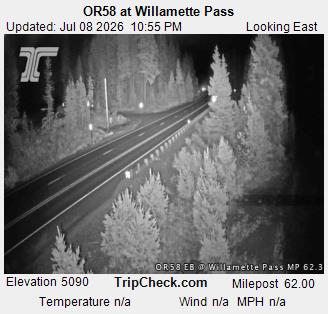 OR58 at Willamette Pass