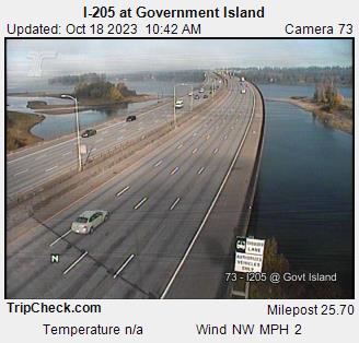 Cameras TripCheck Oregon Traveler Information   I205govt Pid537 